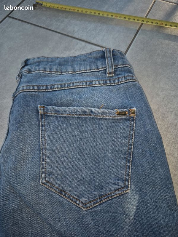 Jean slim bleu classique - I.CODE (image 7)