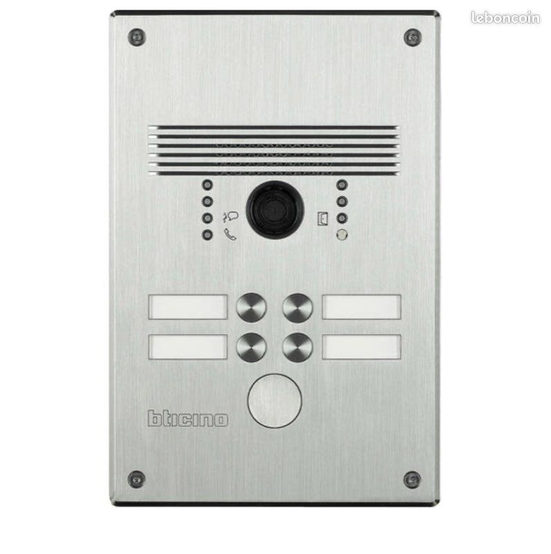 Interphone PLATINE 2 FILS INOX 1 A 4 BP (image 1)