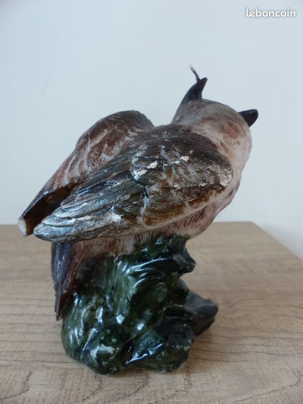 Bougie Chouette Hibou Vintage (image 3)
