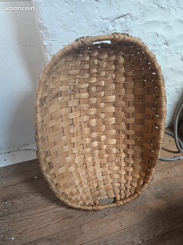 Panier osier grand modèle (image 1)
