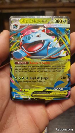 Carte Pokémon Mega-Florizarre Ex 003/132 Mega Évolution ME01 FR NEUF Carte Pokémon Mega-Florizarre Ex 003/132 Mega Évolution ME01 FR NEUF