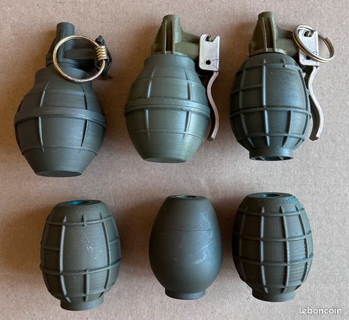 14-18 Les amoureux de Verdun - Grenades Francaises -La grenade Citron Foug - PHystorique- Les Portes du Temps