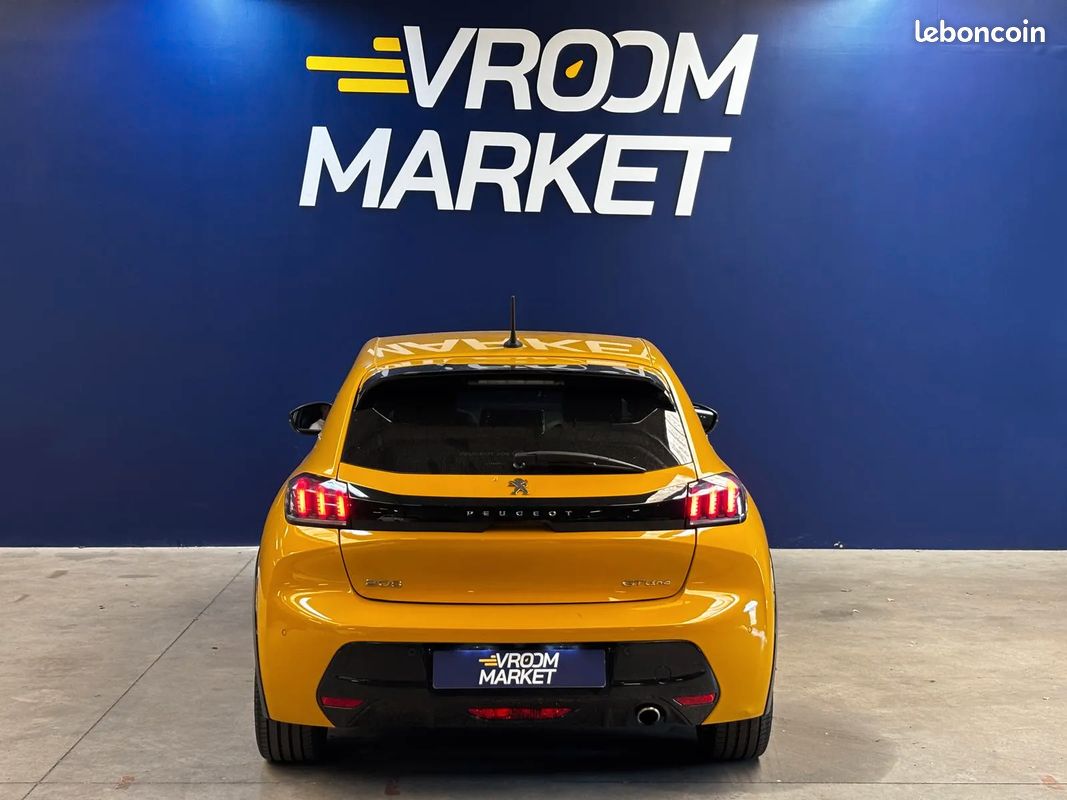 PEUGEOT 208 1.5 D 102ch GT-Line - 2020 - 86 000 km - carPlay - caméra de recul (image 4)