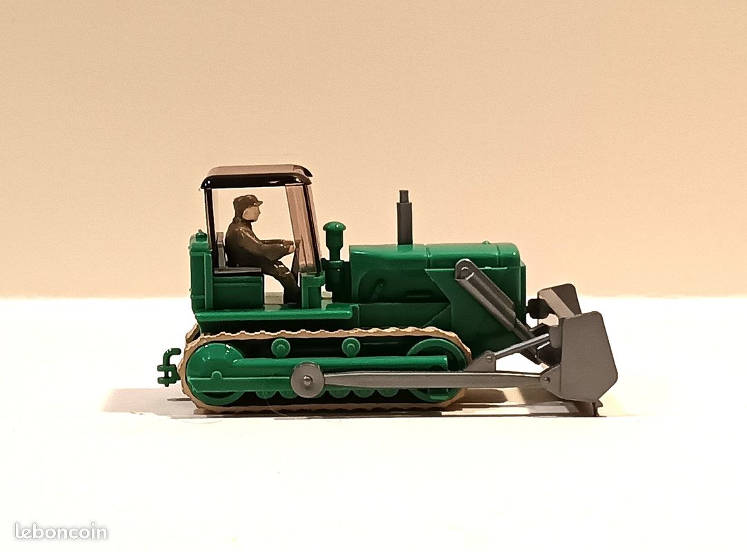 Camion De Chantier Wiking 1/87 + Engin De Chantier 1/87 - Occasion - Pour Collection Ou Jouet