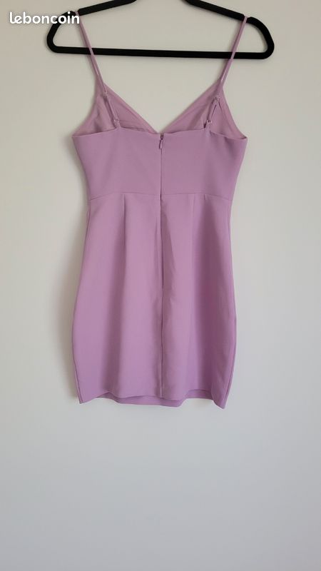 Robe courte Cérémonie à bretelles (image 2)