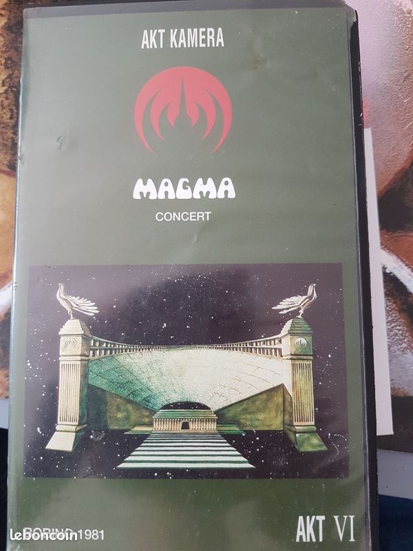 Cassette VHS magma (image 1)