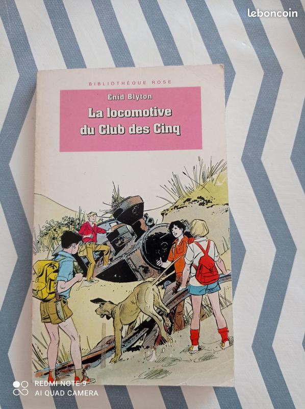 Livre "La locomotive du club des cinq" (image 1)