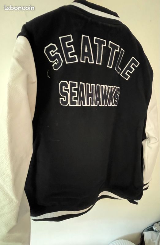 Blouson Teddy NFL New Era Seattle seahawks neuf XXL (image 2)
