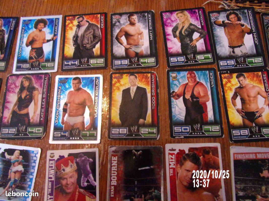 Cartes SLAM ATTAX (image 1)