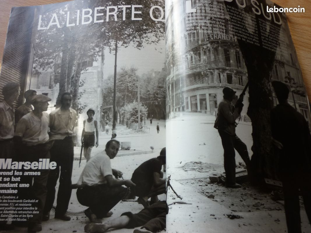 Paris match de aout 1994 "les 50 ans de la libération de paris 24 aout 1944" à 8 euros (image 4)