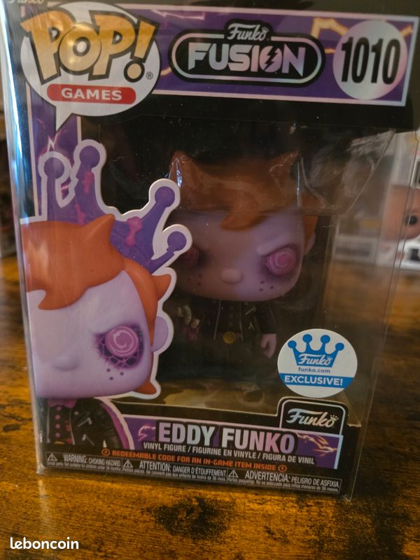 Figurine Funko Pop Eddy Fusion Exclusive 1010 – Vinyle Collector