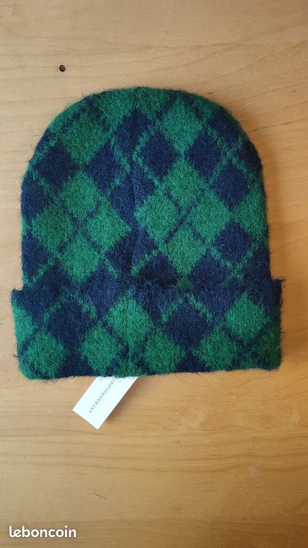 Bonnet bleu et vert anthropologie (image 2)