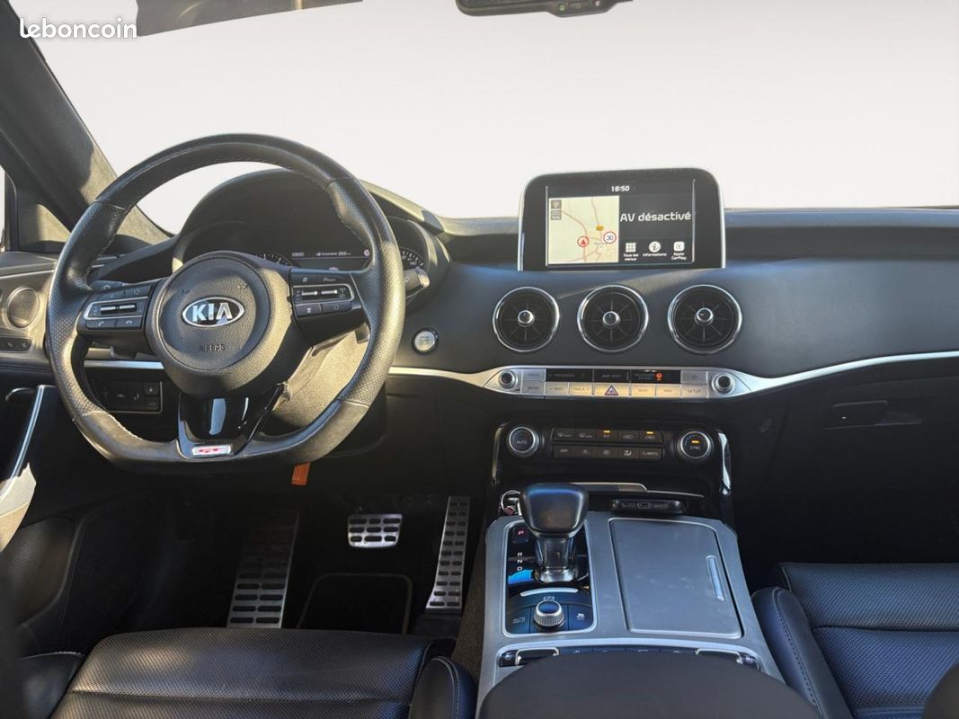 KIA STINGER - 370cv - GT Line Premium- sièges chauffants/rafraîchissants - toit ouvrant panoramique (image 11)
