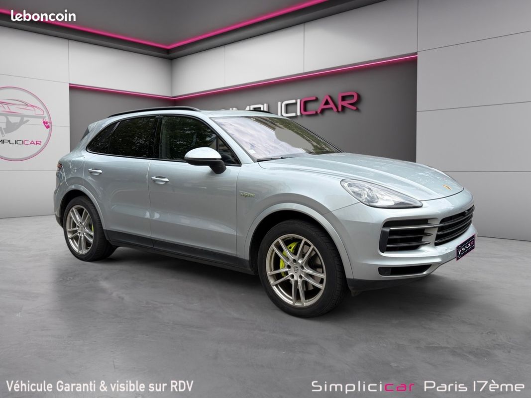PORSCHE CAYENNE E-Hybrid 3.0 V6 462 ch Tiptronic BVA - FULL OPTIONS - RIEN A PREVOIR - ENTRETIEN A JOUR - PACK CHRON (image 1)