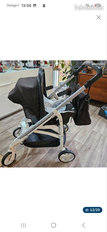 Ensemble poussette, landeau et cosy Inglesina (image 6)