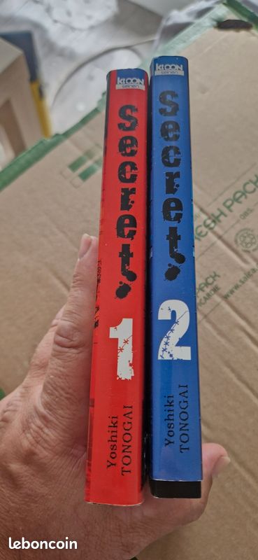 Manga secret 2 tomes (image 2)