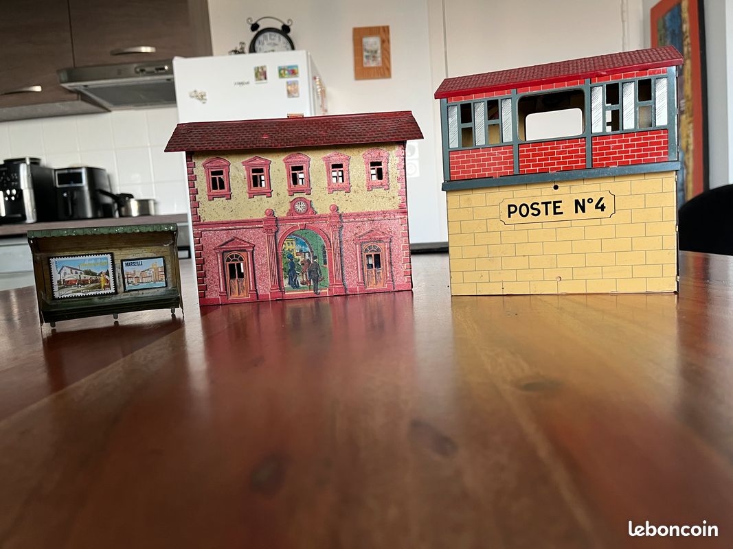 Maquette Delespaul – Poste D’aiguillage Ferroviaire – Échelle O – Construction Bois