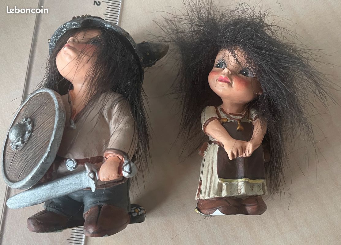 Deux trolls Candy Design - Norvege (image 1)