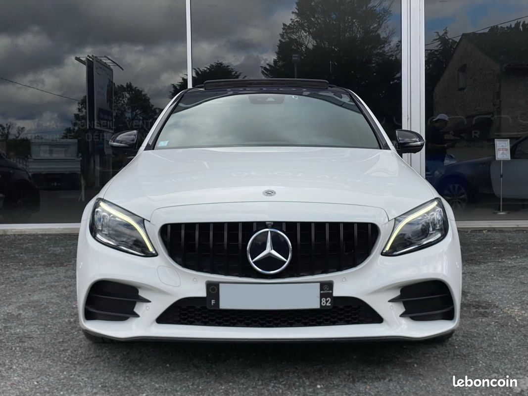 Mercedes CLASSE C 220D 194 ch / Toit ouvrant / Ambiance LED intérieur / Son Burmester / Sièges chauffants / Virtual Cockpit / Caméra 360° (image 2)
