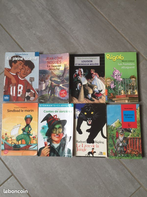 Lot de 8 livres pour enfants (image 1)
