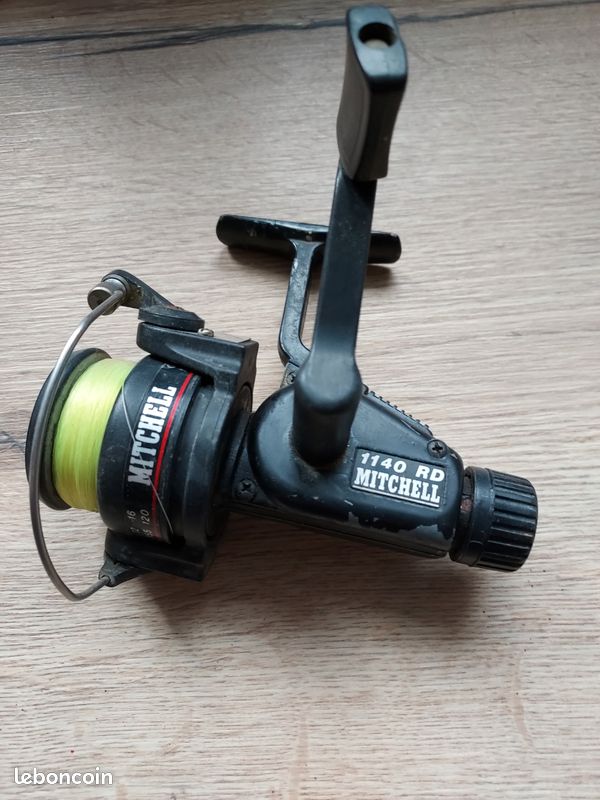 Moulinet Toupie Vintage Mitchell 1020 - Pêche En Eau Douce - Très Bon état