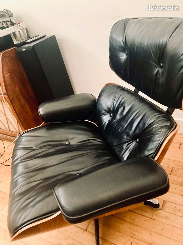 Lounge Chair + Ottoman Eames original 1972, état superbe (image 3)