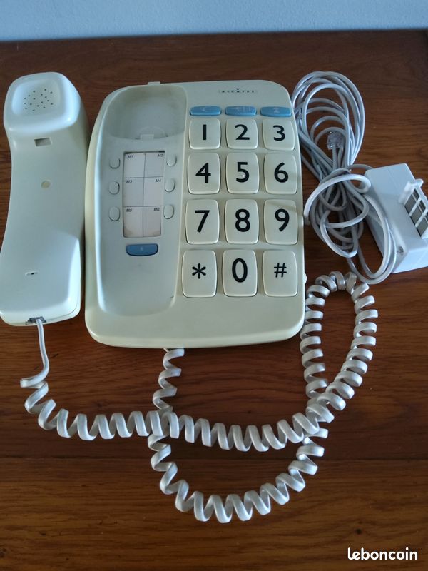 Téléphone ALCATEL Temporis 15B FL larges touches (image 3)