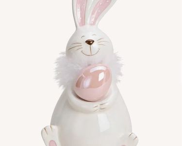 Petit Moule Lapin De Pâques En Céramique – Sans Marque – Bon état