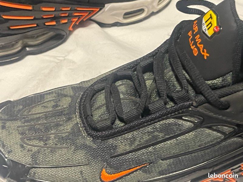 Nike Air Max Plus Tuned Air homme noir/orange EU 42,5 FV6914-001 (image 12)