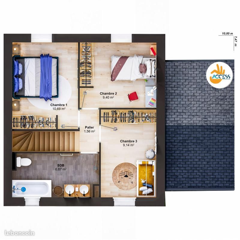 Maison 5 pièces 77 m² (image 6)