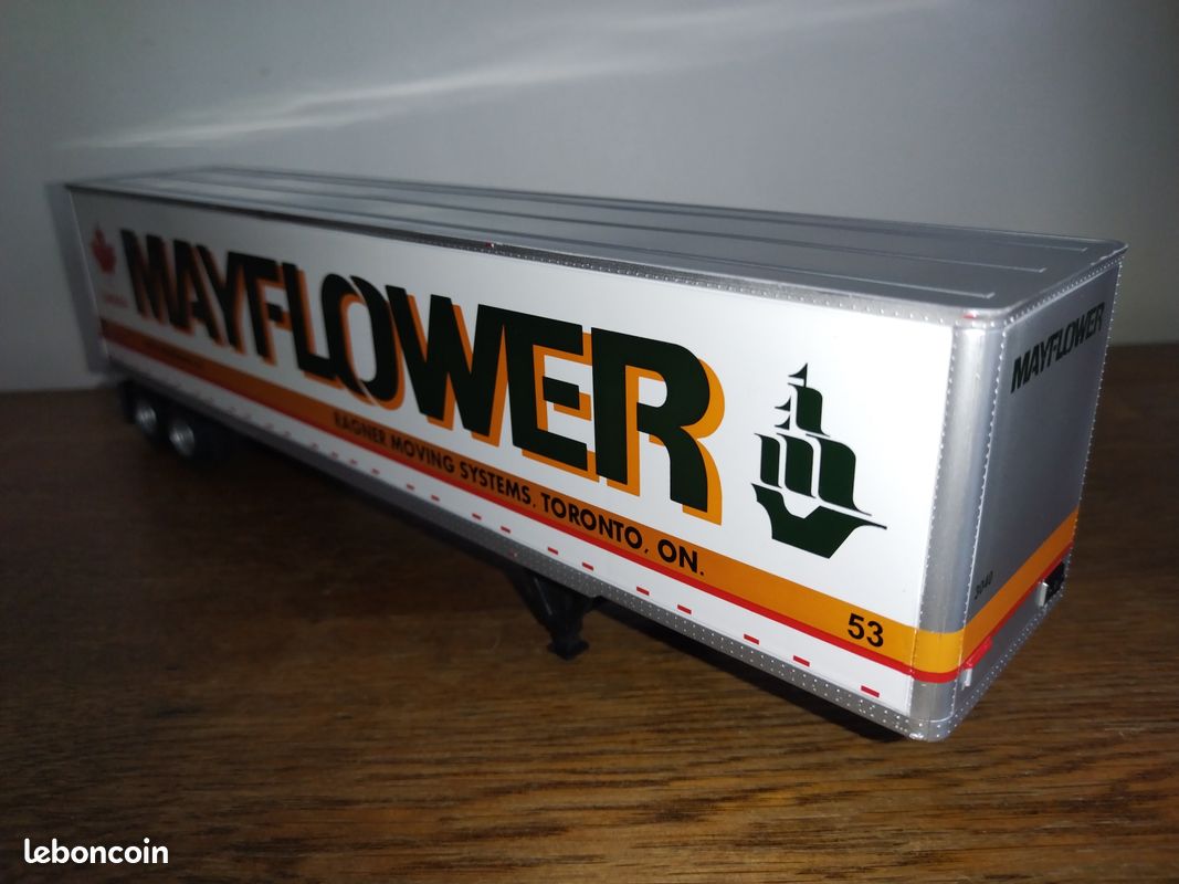 1/43 Ixo Altaya Semi Remorque Mayflower Canada truck trailer lkw remolque (image 4)