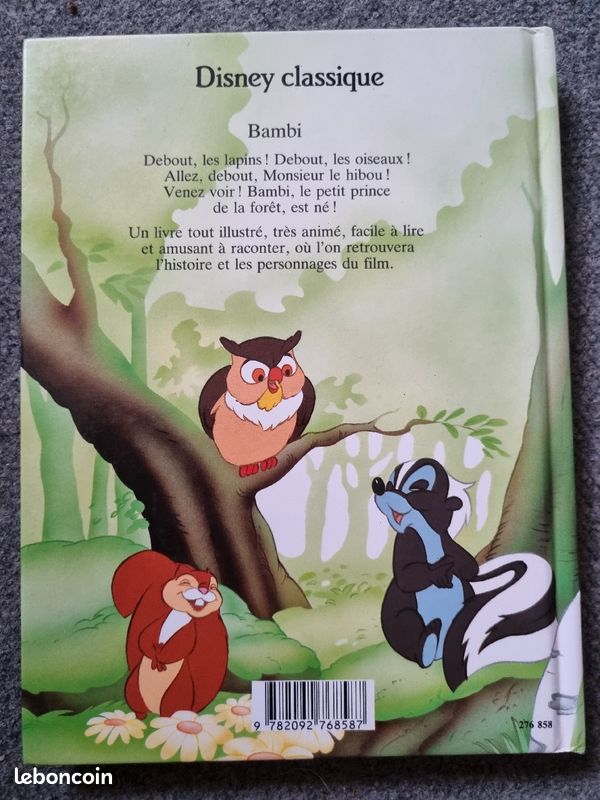 Bambi nathan 1991 disney livre (image 3)
