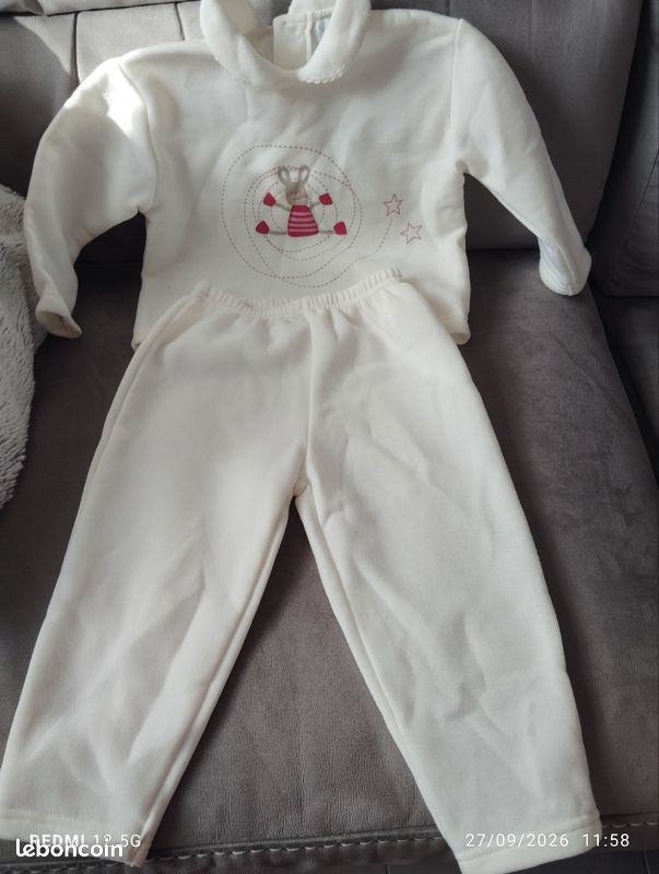 Ensemble fille 24 mois neuf (image 1)