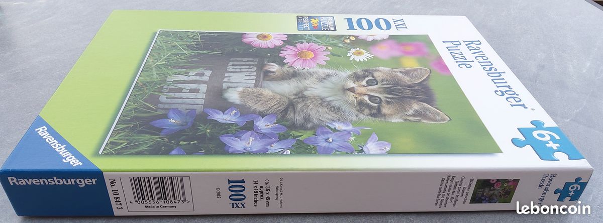 Puzzle Ravensburger 100 pièces chaton (image 5)
