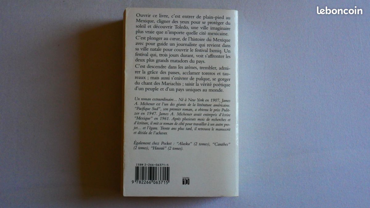 Mexique - James A. Michener (image 2)