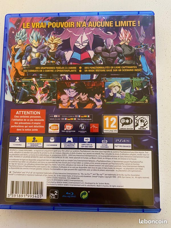 Dragon Ball FighterZ PS4 (image 2)