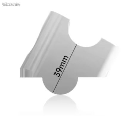 Rehausse De Guidon CNC Aluminium 53mm Réglable Pour Ducati Scrambler 800 (2015-2018) – Position Plus Droite Et Confortable