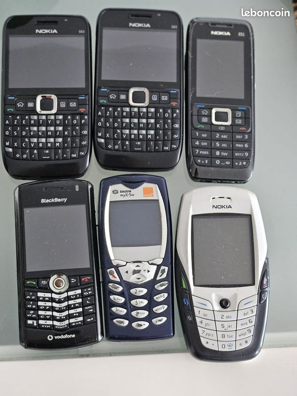 Telephone GSM lots de 6 tel (image 1)