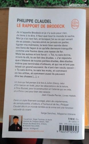Le rapport Brodeck / Philippe Claudel (image 2)