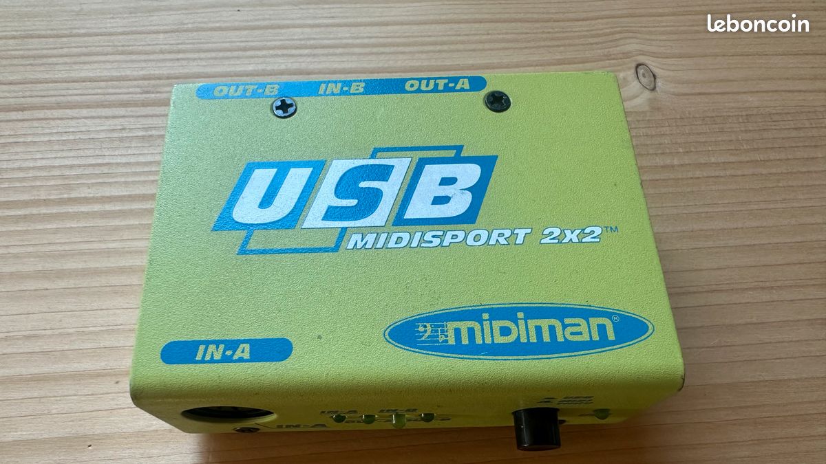 Vends M-Audio Midisport 2x2 (image 2)