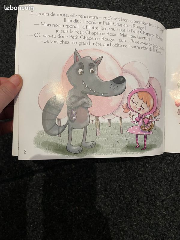 Le petit chaperon rose et le petit chaperon jaune (image 5)