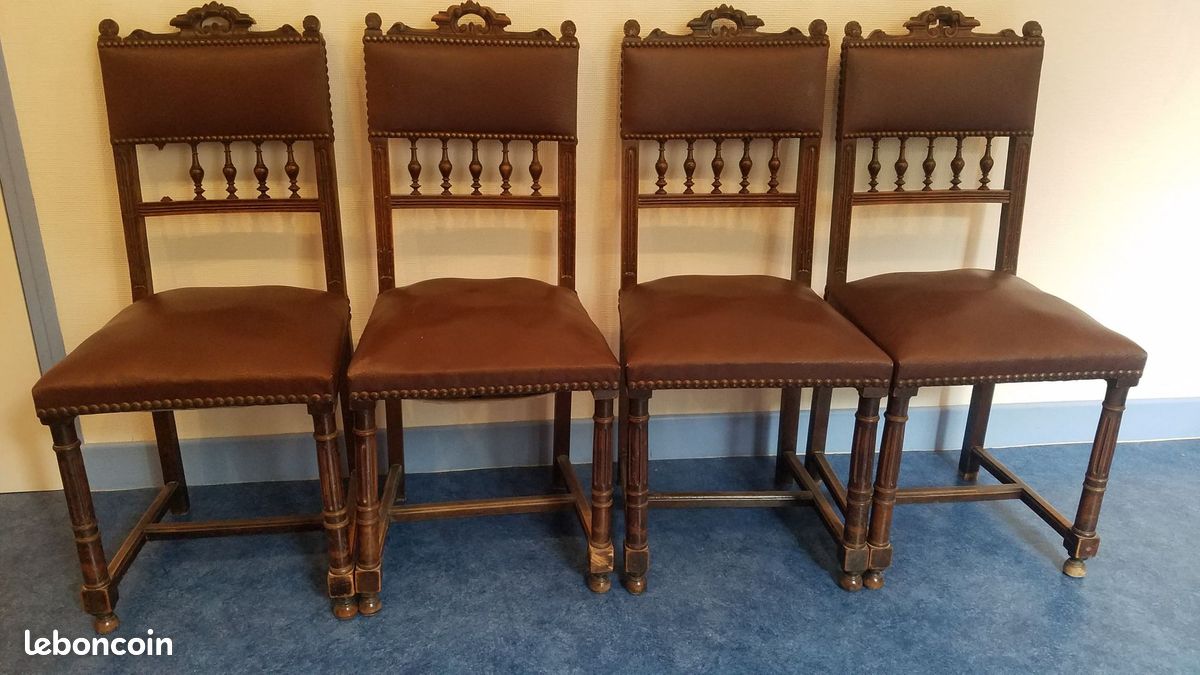 Chaises Henri IV (x4) (image 1)