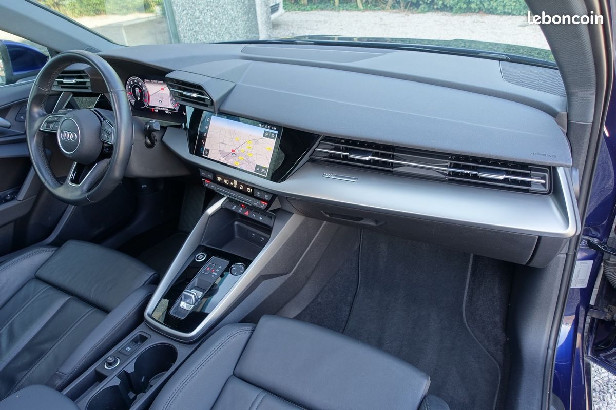 A3 Sportback 35 Tfsi S-Tronic 150ch Mhev Virtual cockpit/Toit ouvrant/Cuir sport Chauffant/Gps europe/Caméra/Carplay/Régulateur adaptatif/1*Main/Garantie 12 mois (image 6)