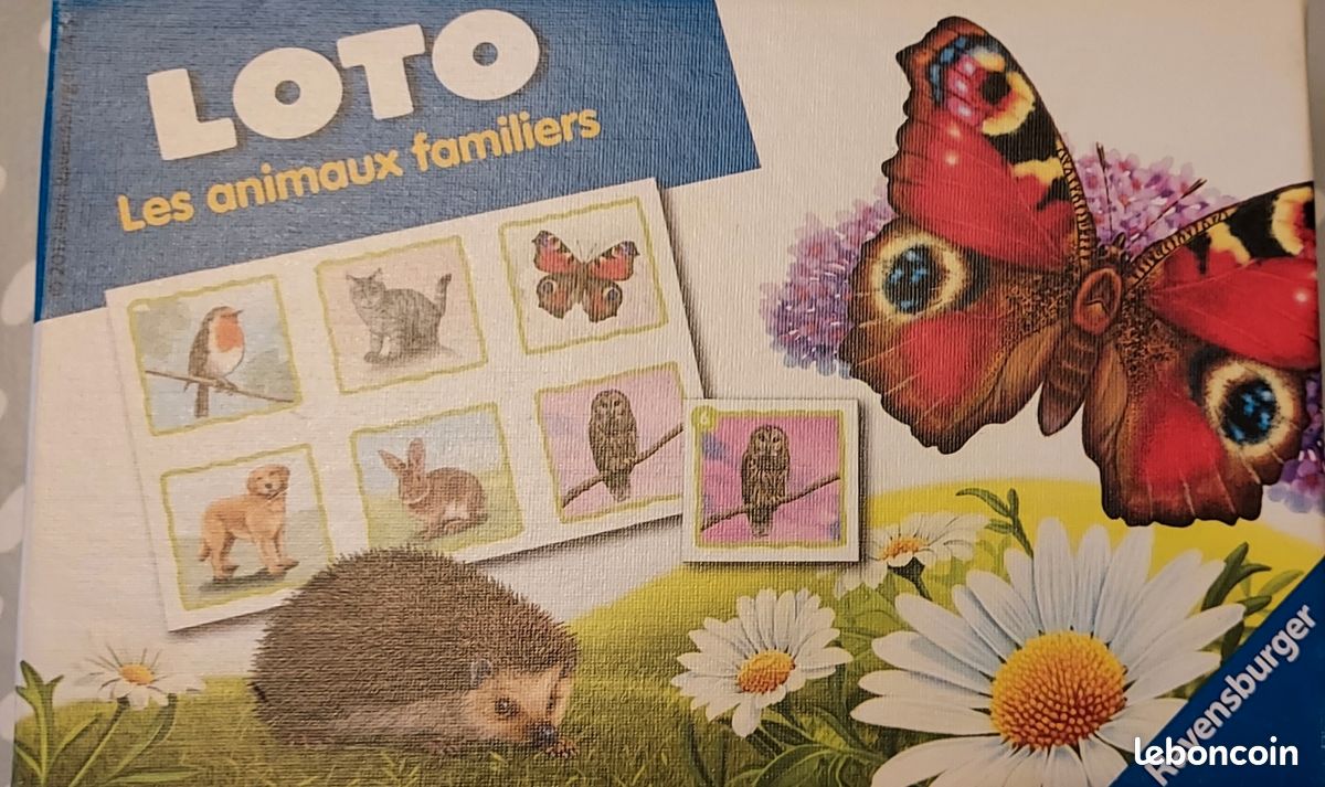 Loto Les animaux familiers (image 1)