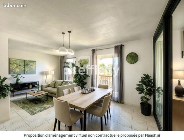 Appartement 3 pièces 60 m²