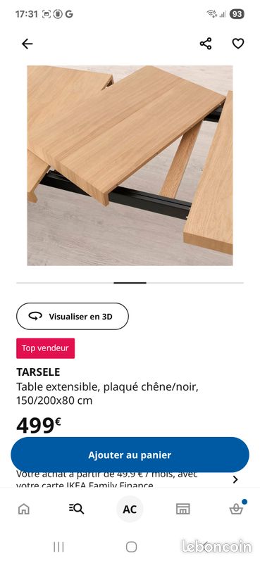 Tables ikea (image 1)