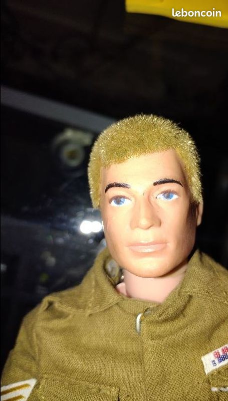 Figurine Action Joe GI Joe Vintage 1964 - Hasbro - Tenue De Combat Avec Armes