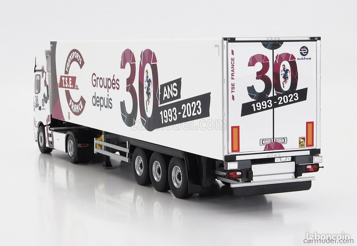 Mercedes Actros 2 tracteur + remorque Tautliner Transports Mandico au 1/43ème Eligor - La Boutique de la Route