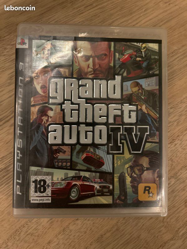 GTA IV PS3 bon état (image 1)