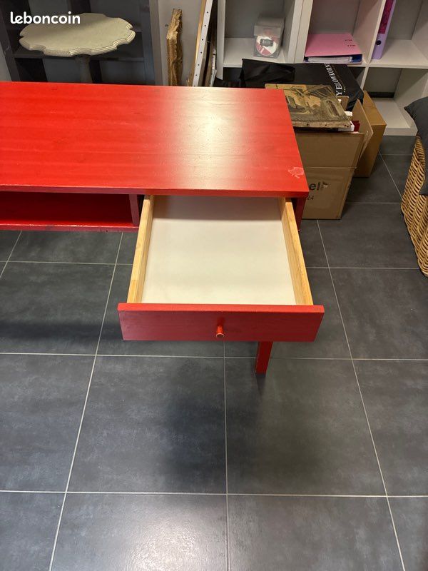 Bureau Enfant Ikea 2 tiroirs 1m18*0,5m*0,76 (image 6)